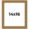 PosterPalooza | Sculpted Black Picture Frame - UV Acrylic, Foam Board Backing, Hanging Hardware - 2 of 4
