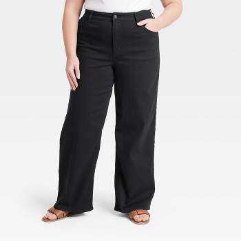 Women's High-rise Flare Jeans - Universal Thread™ Black 30 : Target