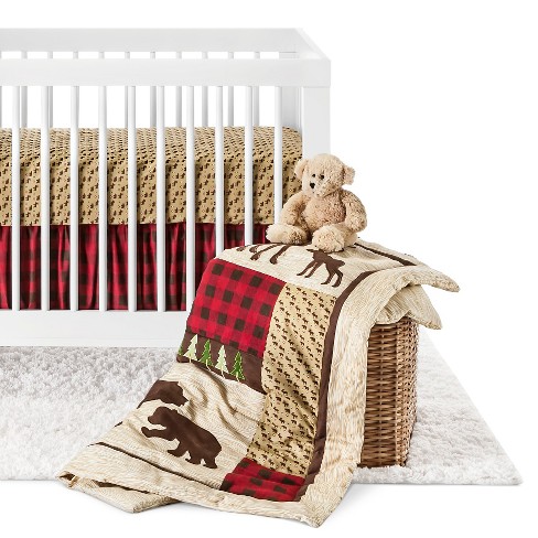 Northwoods store crib bedding