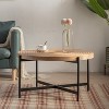 NicBex Modern Storage Cabinet Consolen Table with Wave Design,3 Adjustable Shelves & 3 Drawers,Entryway Table for Living Room,Hallway - 3 of 4