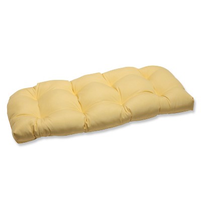 Pillow Perfect 19"x44" ECOM Canvas Outdoor Sofa Loveseat Cushion