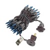 Novelty Lights 11 Feet 50 Bulbs Incandescent Mini Lights, Clear on Brown Wire with 2.5" Spacing, UL Listed for Indoor/Outdoor Use, Connectable - 2 of 4