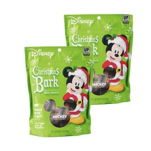 Disney Holiday Collection Christmas Bark Roast Beef Feast Recipe Dog Treats 5 oz, 2 Pack - 1 of 4