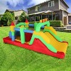 HOMDOX 18x8.2FT Large Inflatable Bounce House for Kids 3-12, Blow up Obstacle Course w/Dual Slide, Dual Tunnels, Obstacle Climbing, Jump Bouncy Castle - 2 of 4