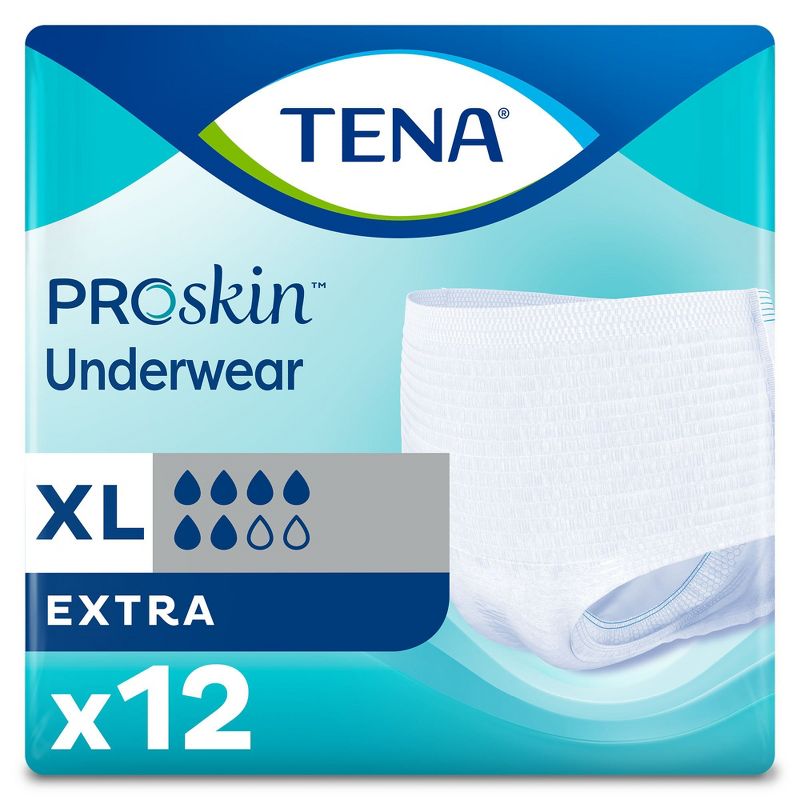 TENA ProSkin Extra Protective Incontinence Underwear, Moderate Absorbency, 1 of 5