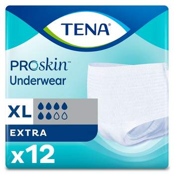 TENA ProSkin Extra Protective Incontinence Underwear, Moderate Absorbency