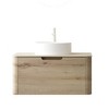 GDFStudio Winfough Modern Bathroom Vanity with Round Basin and Drawer - 4 of 4