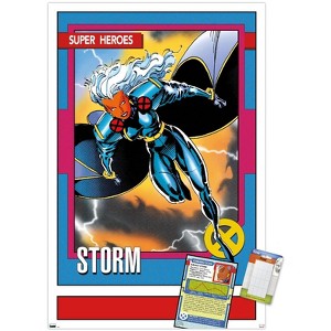 Trends International Marvel Trading Cards - Storm Unframed Wall Poster Prints - 1 of 4