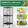 Clearance, Clearance Sale! Bird Cages, Wheel Stands & Top Play Areas, Parrot Cages with Pull-Out Trays, for Small/Medium/Large Birds & Parrots - 2 of 4