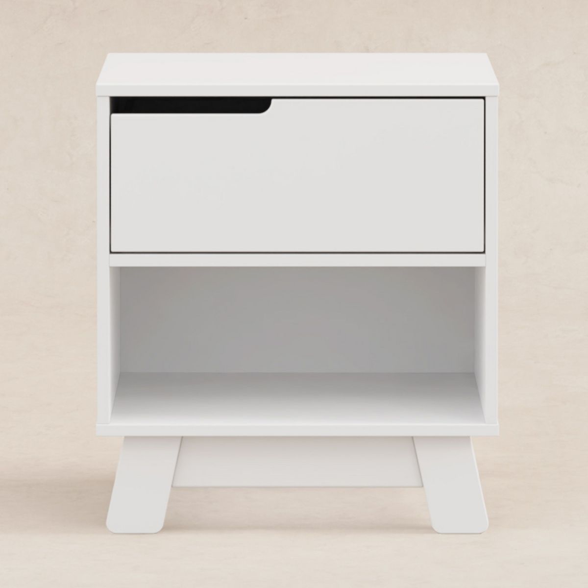 Babyletto Hudson Nightstand with USB Port - White