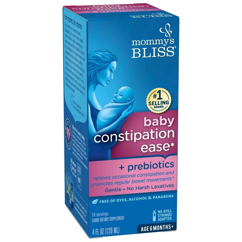 Mommy&#39;s Bliss Baby Constipation Ease + Prebiotics - 4oz (24 servings), 4 of 9