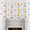 Big Dot of Happiness Easter Gnomes - Spring Bunny Party DIY Decorations - Clothespin Garland Banner - 44 Pieces - 3 of 4