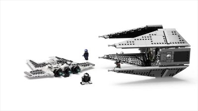 75348 - LEGO® Star Wars - Le Chasseur Fang Mandalorien Contre le TIE  Interceptor LEGO : King Jouet, Lego, briques et blocs LEGO - Jeux de  construction