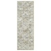 Rugs for Living Room Vintage Floral Print Area Rug Low Pile Non-Slip Distressed Indoor Carpet for Bedroom Dining Room Home Office - 3 of 4