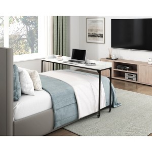 NicBex Modern Home Office Desks with Wheels Writing Desk Computer Desk Office Desk for Home, Office - 1 of 4