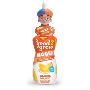 good2grow BIGGER Orange Mango Juice - 10 fl oz Bottle - 1 of 4