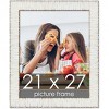 PosterPalooza | Ornate White Picture Frame - UV Acrylic, Foam Board Backing, Hanging Hardware - 2 of 4