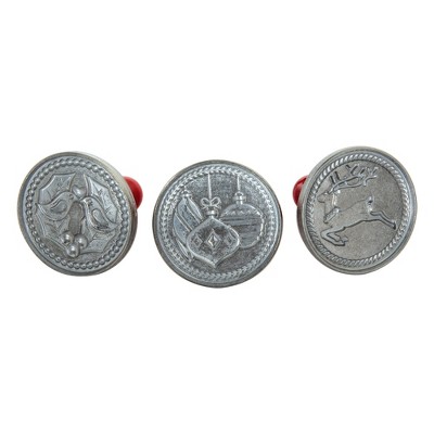 Nordic Ware Yuletide Cast Cookie Stamps