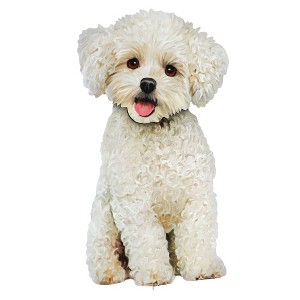 Collections Etc Realistic Bichon Frisé Outdoor Garden Stake NO SIZE - 1 of 2