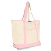 Dalix 22" Soft Canvas Tote Bag - 4 of 4