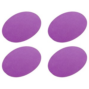 Unique Bargains Oval Elbow Knee Iron-on Repair Patches for Clothing 4 Pcs - 1 of 4