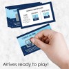 Big Dot of Happiness Shark Zone - Jawsome Party or Birthday Party Game Scratch Off Cards - 22 Count - 2 of 4