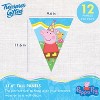 Treasures Gifted Peppa Pig Pennant Banner - Peppa Pig Party Supplies - 1 Pack - 2 of 4