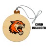Rochester Institute of Technology Primary Logo Wood Christmas Tree Holiday Ornament - 2 of 4