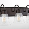 Quorum Lighting 4 - Light Vanity in  Oiled Bronze - 4 of 4