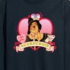 Men's - Wizard of Oz - Heart Scarecrow Long Sleeve Graphic T-Shirt - 2 of 4
