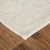 Alford Modern Solid Ivory/Tan Area Rug - 3 of 4