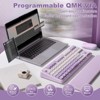 MaseiKar B87 Wireless Mechanical Keyboard,QMK/VIA Programmable,TKL Layout 87 Keys,BT/2.4G/USB-C,Hot Swap Gasket Mount RGB Backlit - 2 of 4