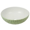 16" Round Ceramic Vessel Bathroom Sink – Modern Textured Bowl Design - 2 of 4