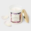 Lidded Glass Jar Candle Peony and Cherry Blossom 10oz - Threshold™ - 3 of 3