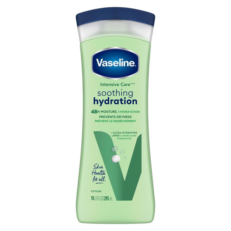 Vaseline Intensive Care Body Lotion Aloe Soothe Scented - 10 fl oz, 3 of 11
