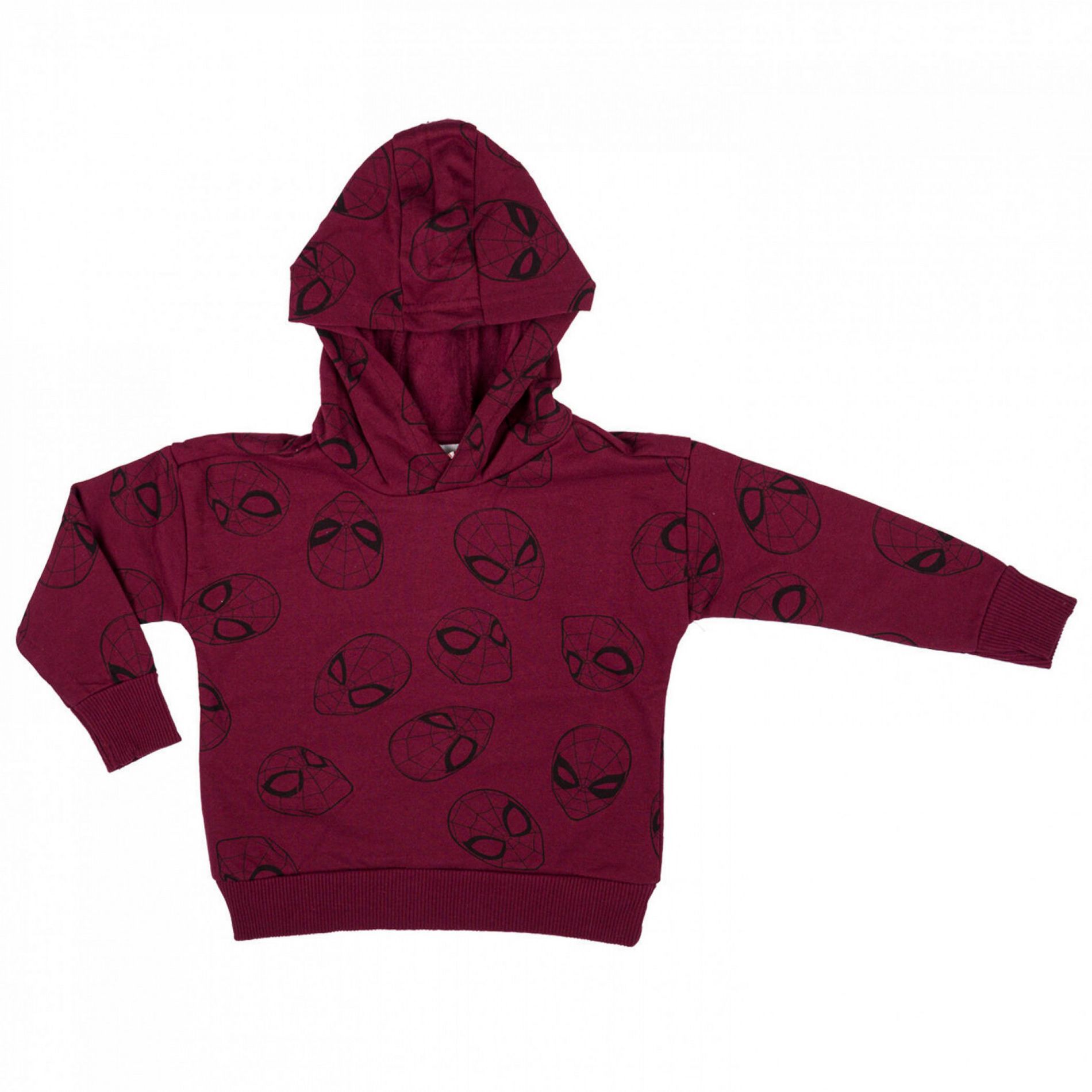 Kids Spider-Man Mask All Over Print Hoodie - 3T