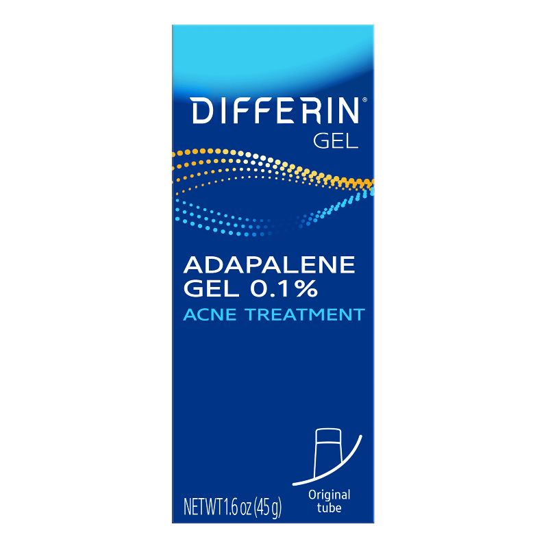 Differin Acne Retinoid Treatment Gel Adapalene 0.1%, 1 of 12