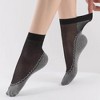 Anna-Kaci Women's 5-Pack Sheer No Show Liner Socks with Non-Slip Heel Grip Lightweight Invisible Design - 3 of 4