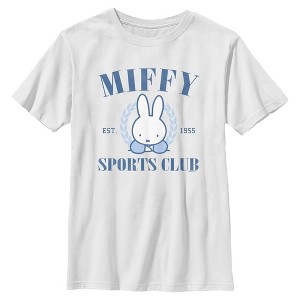 Boys Miffy Sports Club T Shirt - 1 of 4