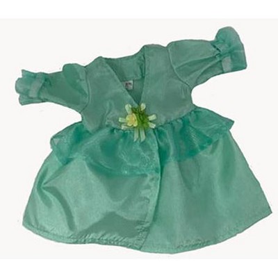 green baby dress