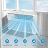 ZAFRO Window Air Conditioner, 12,000 BTU Air Conditioner Window Unit with Remote and App Control, Cools Room up to 500 Sq. Ft., 6 Modes 4 Fan Speeds - 4 of 4