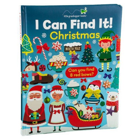 I Can Find It! Christmas (Large Padded Board Book) - by  Little Grasshopper Books & Publications International Ltd - image 1 of 1