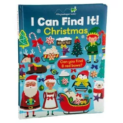 I Can Find It! Christmas (Large Padded Board Book) - by  Little Grasshopper Books & Publications International Ltd