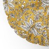 Heather Dutton Gracelyn Yellow Round Floor Pillow - Deny Desings - 3 of 4