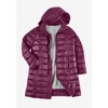 Woman Within Plus Size Long Packable Puffer Jacket - 4 of 4