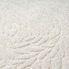 Luxe Weavers Modern Floral Indoor Cream 6x9 Area Rug - 4 of 4