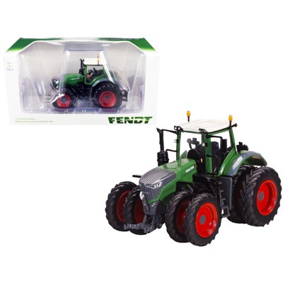Fendt 1050 Tractor with Dual Wheels Green and Gray with White Top 1/64 Diecast Model by SpecCast