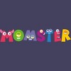 Women's Design By Humans Cute Momster Cartoon Monster By averilshop Racerback Tank Top - 2 of 2