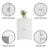 Storage Cabinet, Accent Cabinet with Solid Wood Feet - 4 of 4