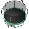HFYee 12/14/16FT Kids Adventure Trampoline Safety Enclosure & Ladder for Outdoor Play for Ages 6-12 - 2 of 4